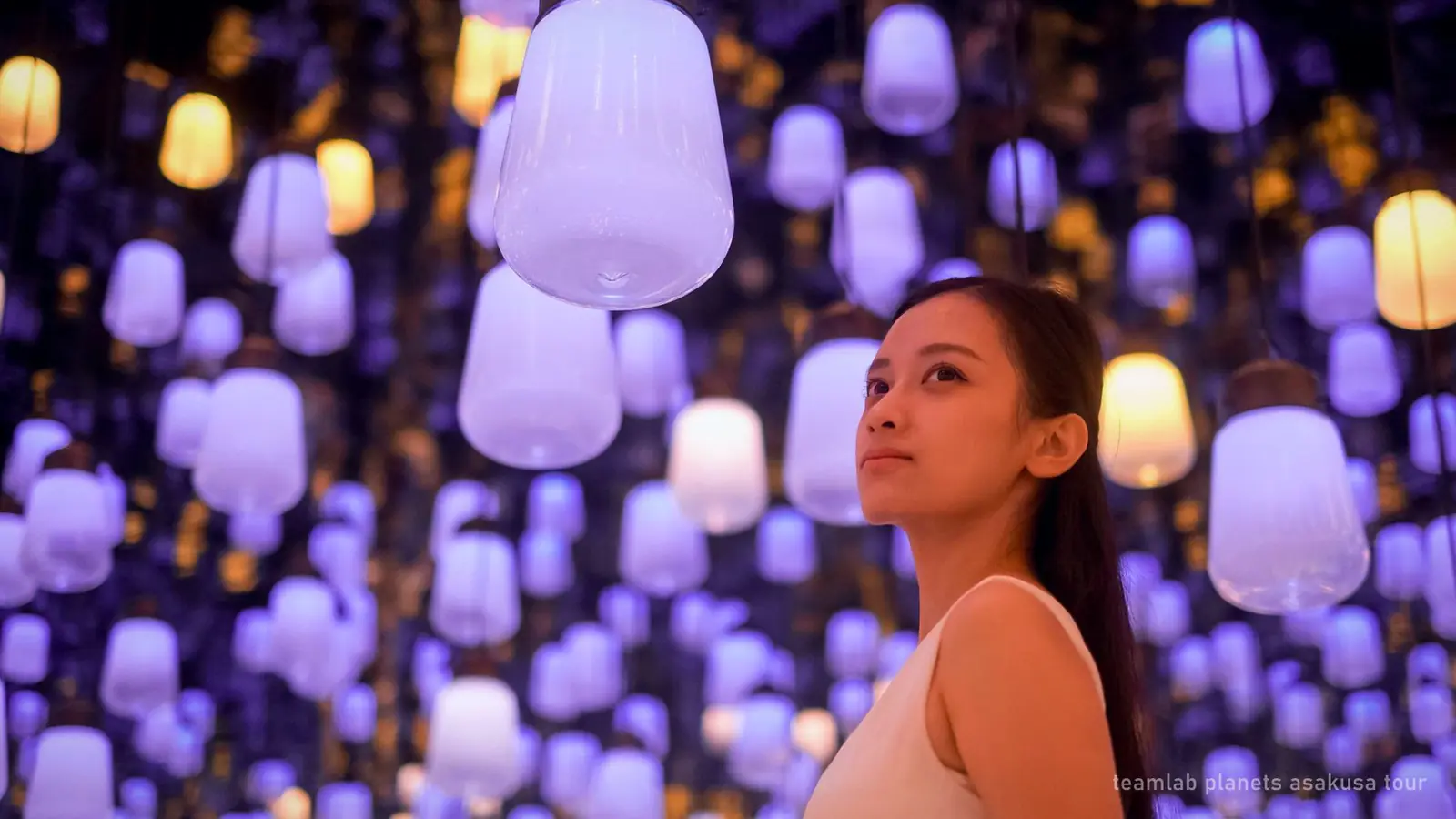 teamLab Planets and Asakusa Tour: 4 Hours with a Guide, $152 — photo from the booking listing, teamLab Planets TOKYO DMM, Tokyo