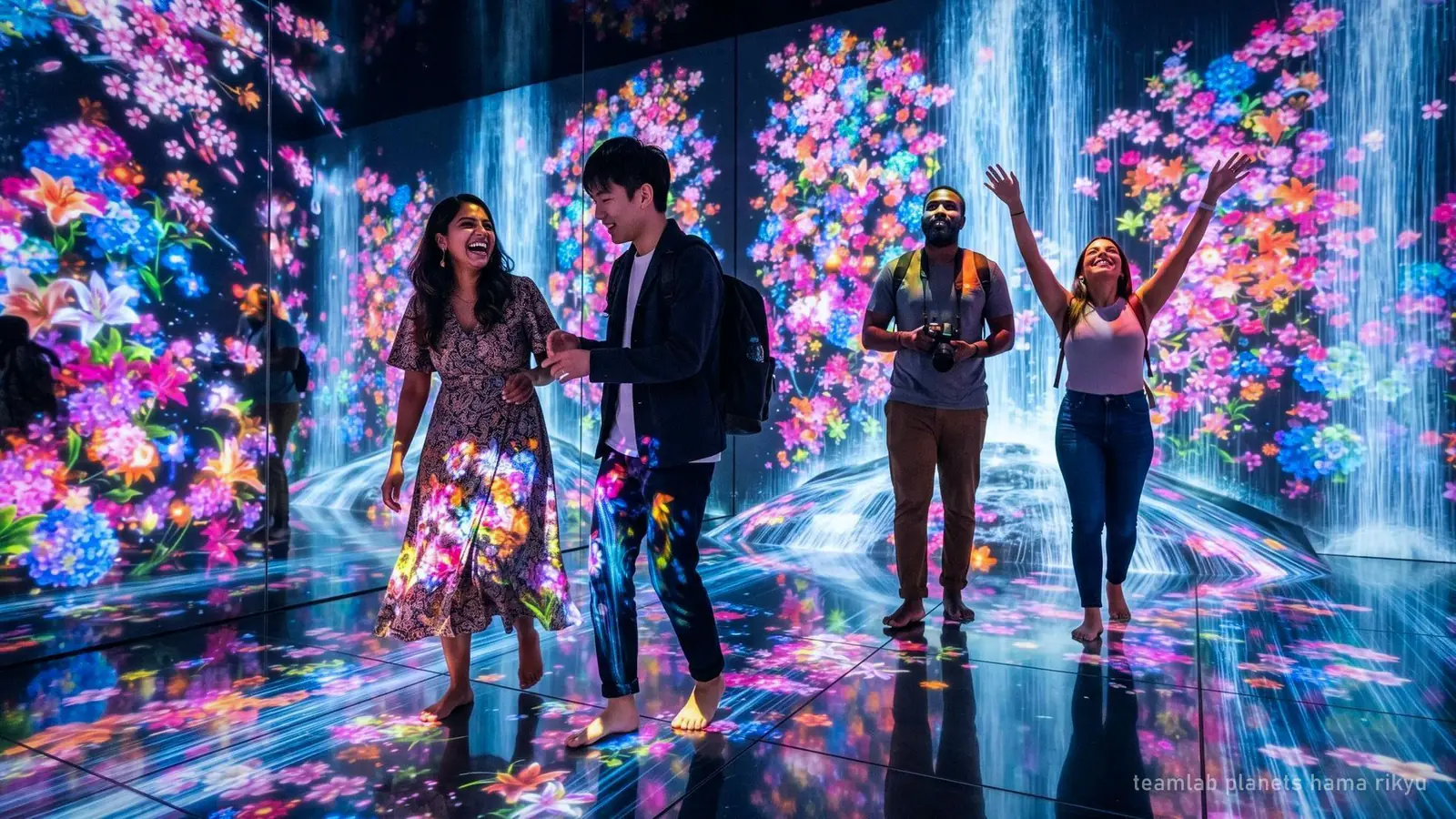 teamLab Planets and Hama-rikyu Garden Tour: 3.5 Hours, $108 — photo from the booking listing, teamLab Planets TOKYO DMM, Tokyo